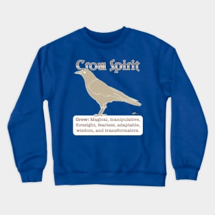 Spirit Animal-Crow Crewneck Sweatshirt